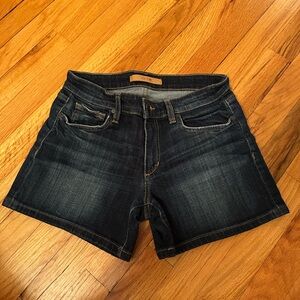 Joe's Jeans Dark Blue Denim Shorts